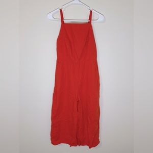 Old Navy Coral Jumpsuit, Size Small